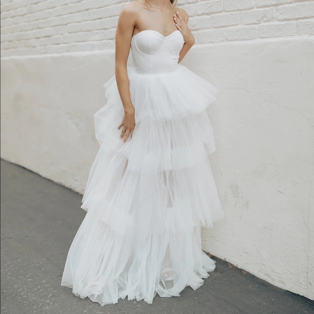 Untamed Petals Margo Tulle Ballgown